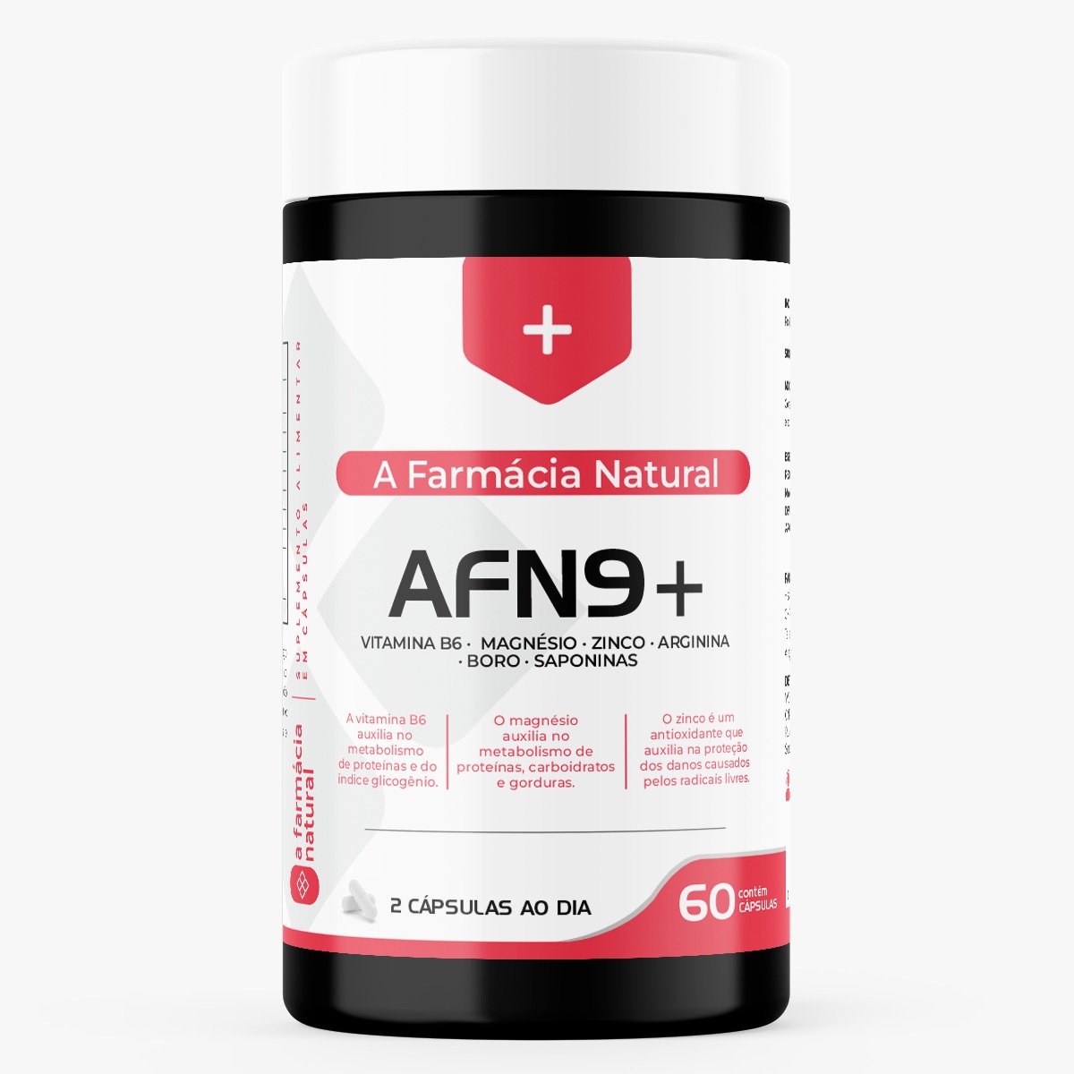 Pote de cápsulas AFN9+